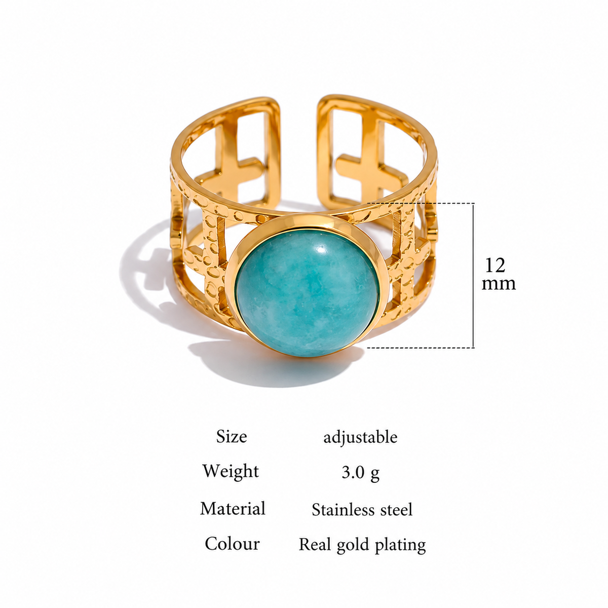 Beatriz - Stone Ring