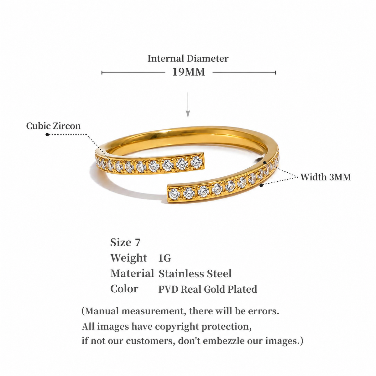 Giana - Zirconia Ring