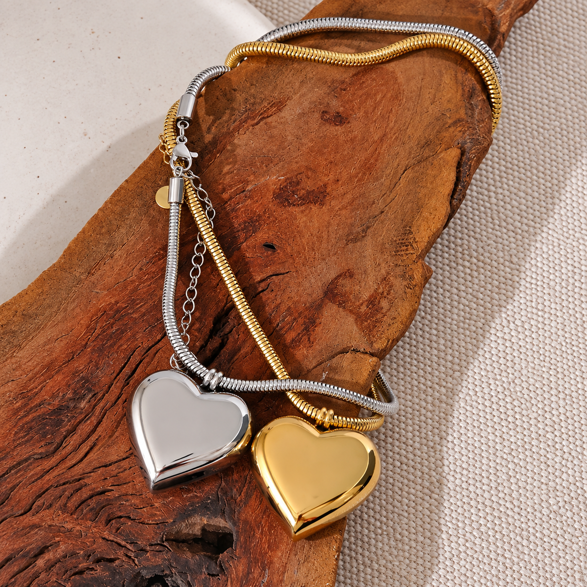 Juniper - Heart Necklace