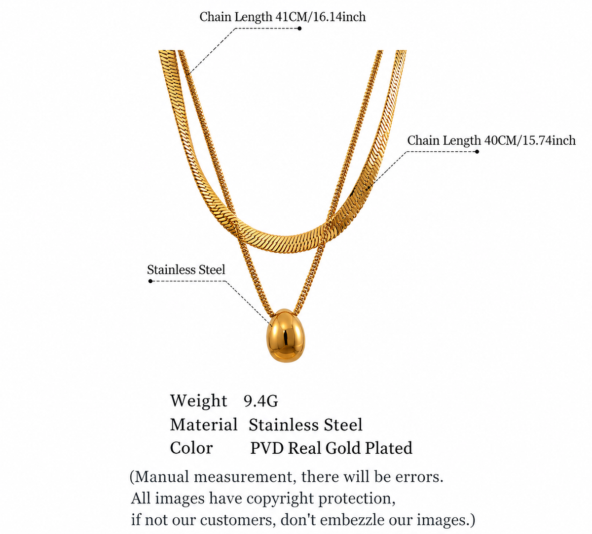 Victoria - Multi Layer Necklace