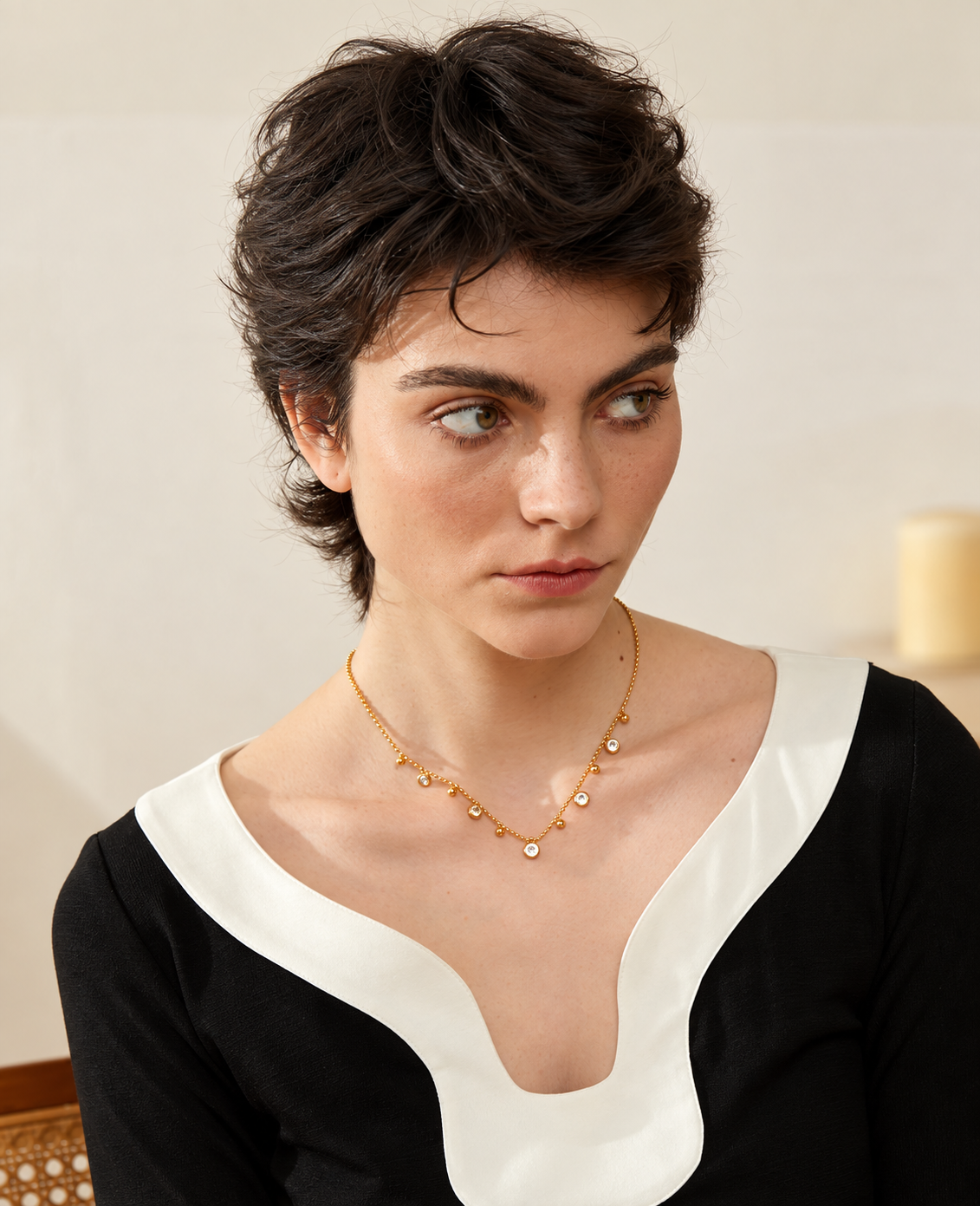 Cordelia - Zirconia Necklace