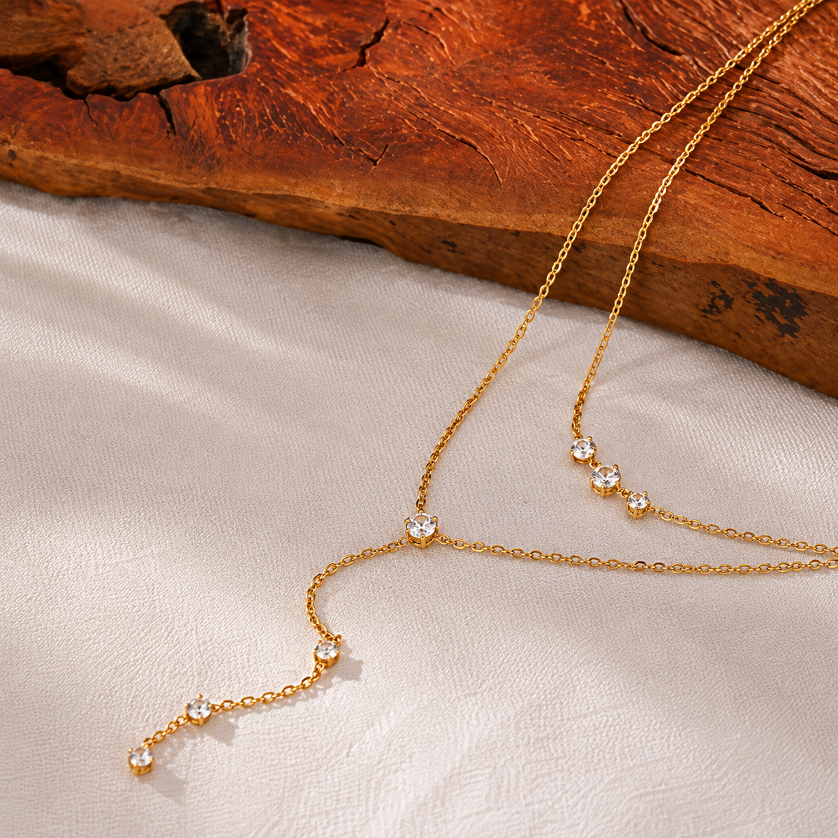 Charlotte - Zirconia Necklace