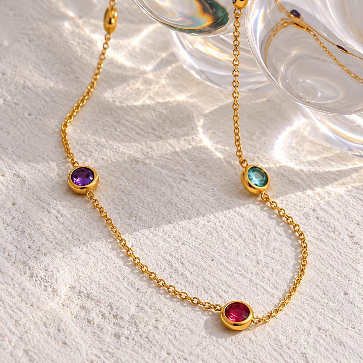 Glow - Zirconia Necklace