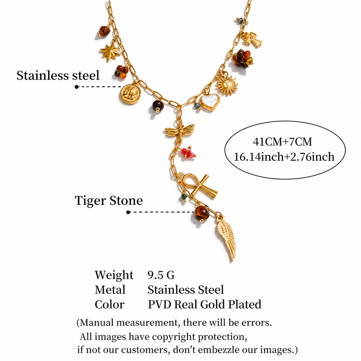 Poppy - Stone Necklace