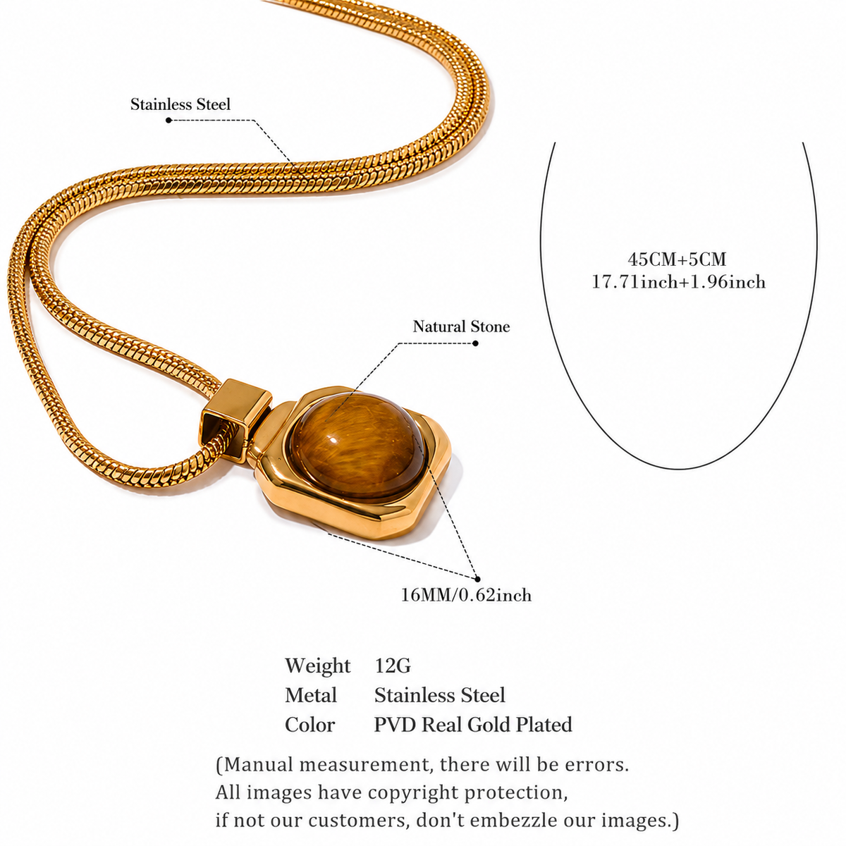 Nellie - Stone Necklace