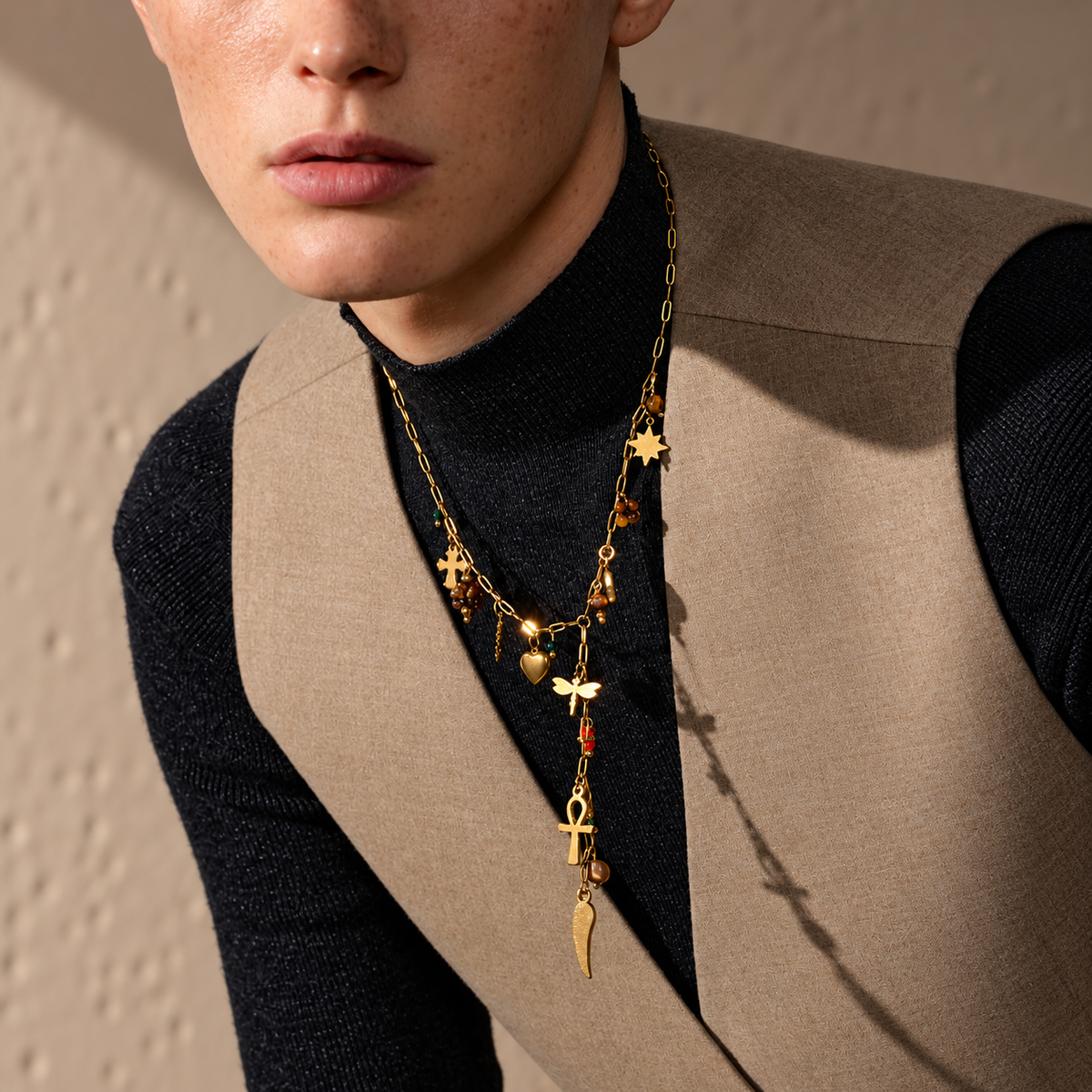 Poppy - Stone Necklace