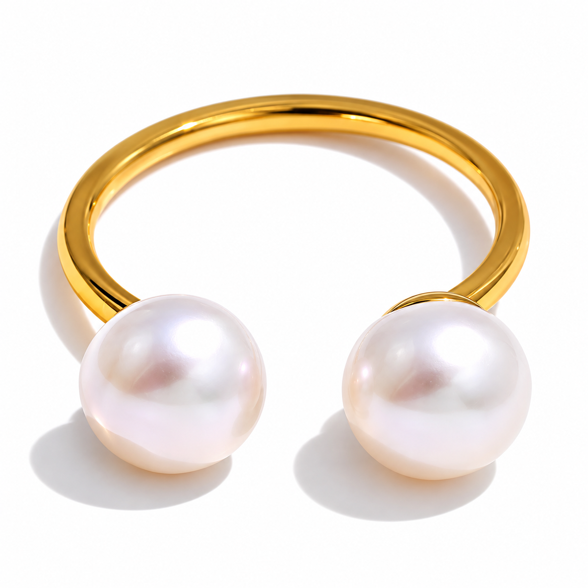 Indie - Pearls Shell Ring