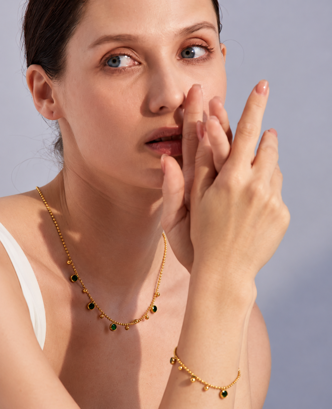 Cordelia - Zirconia Necklace