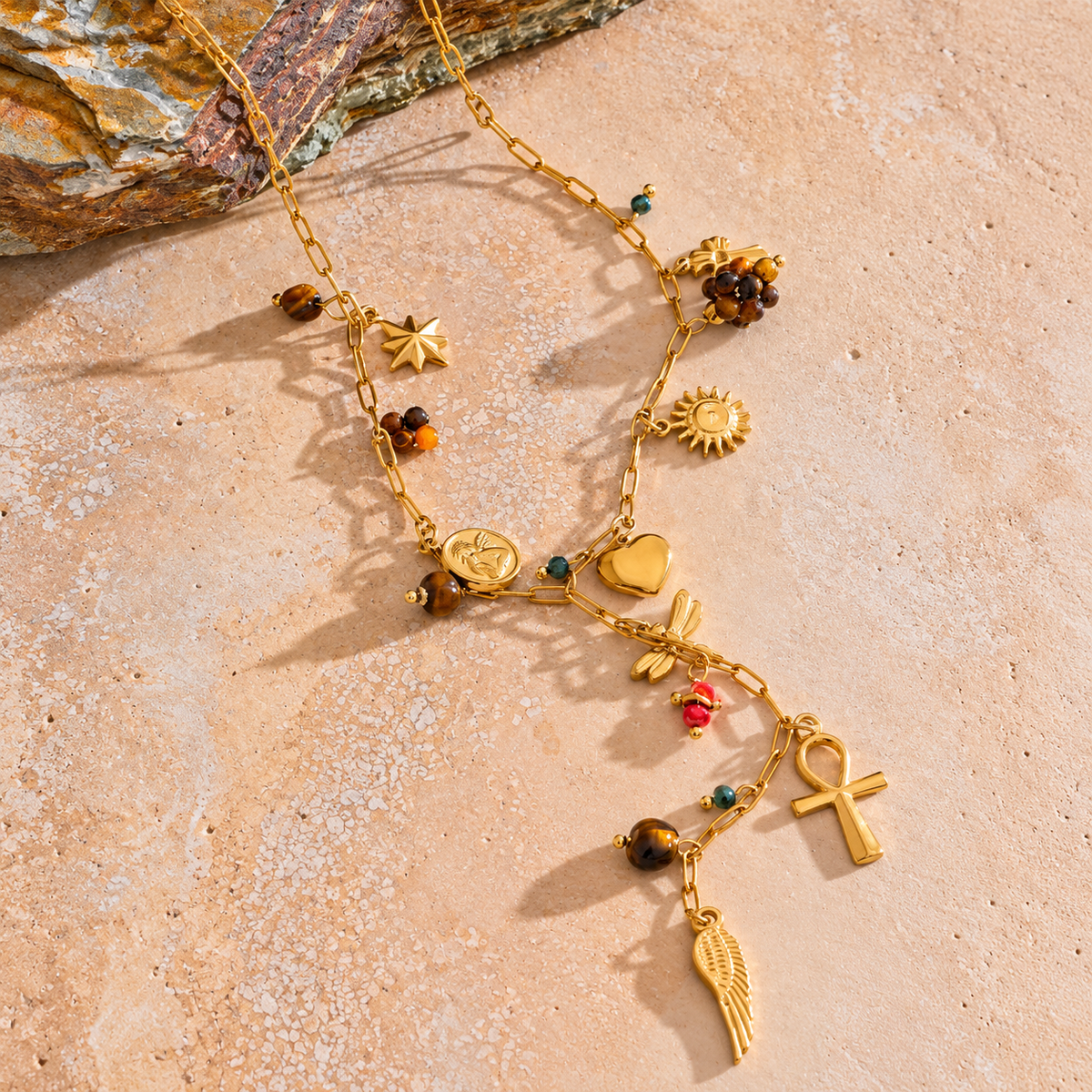 Poppy - Stone Necklace