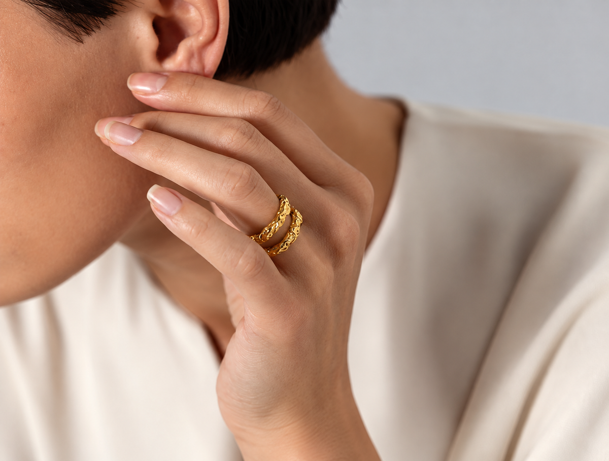 Non-adjustable Rings by Jouliy