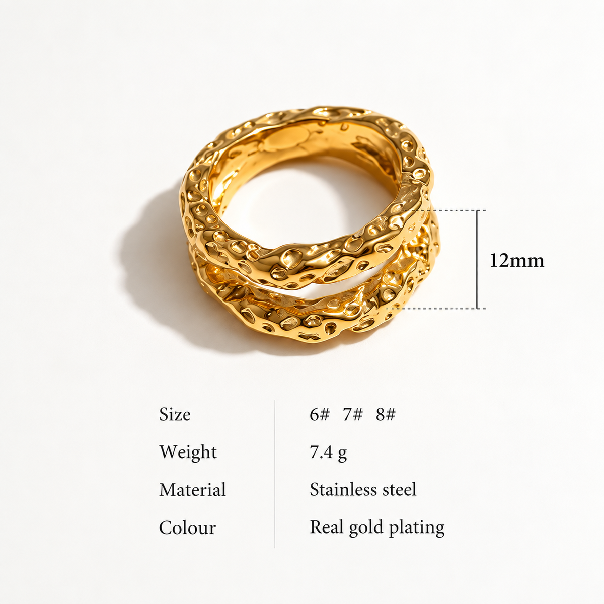 Patsy - Non-adjustable Ring