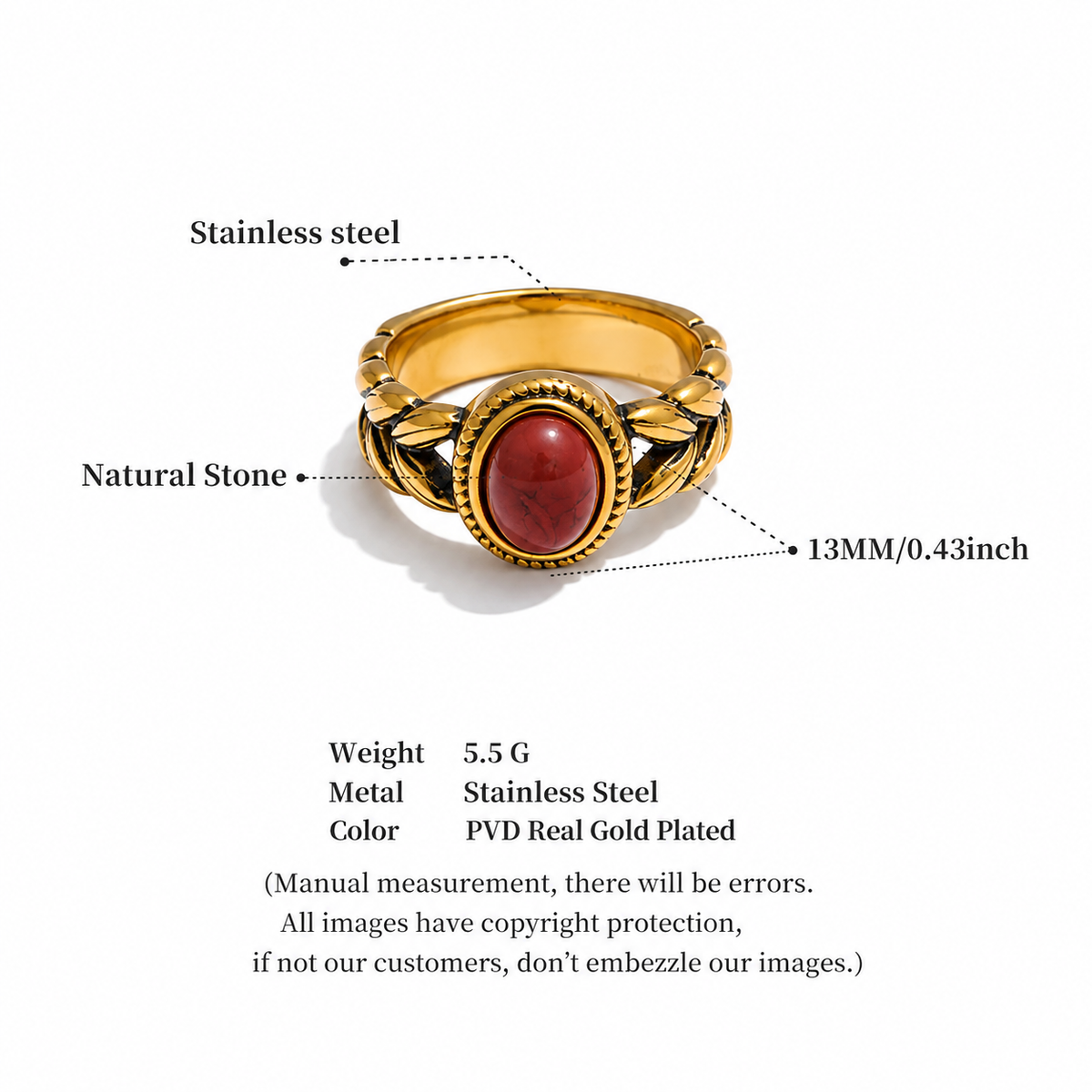Esmeralda - Stone Ring