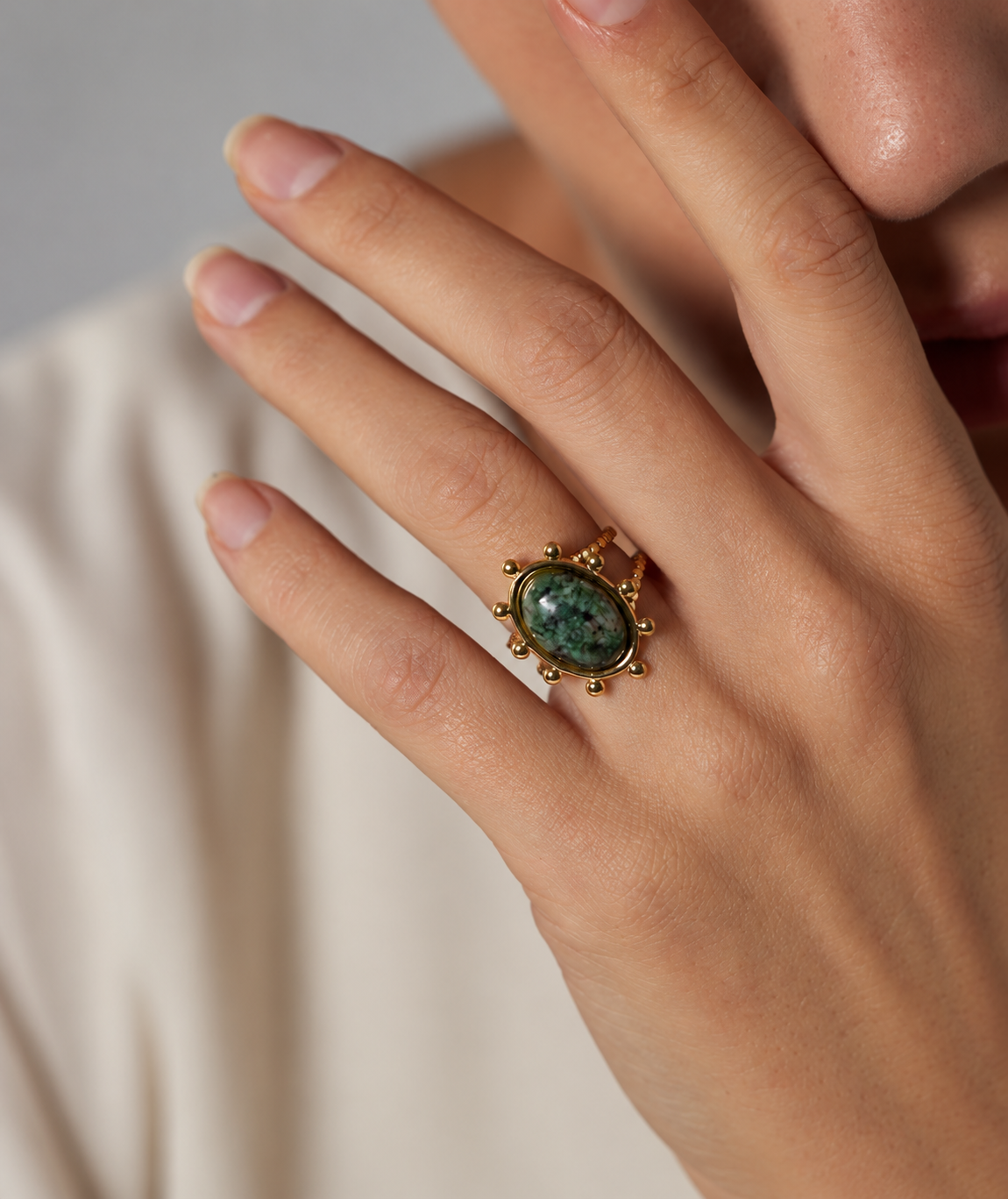 Bronte - Stone Ring