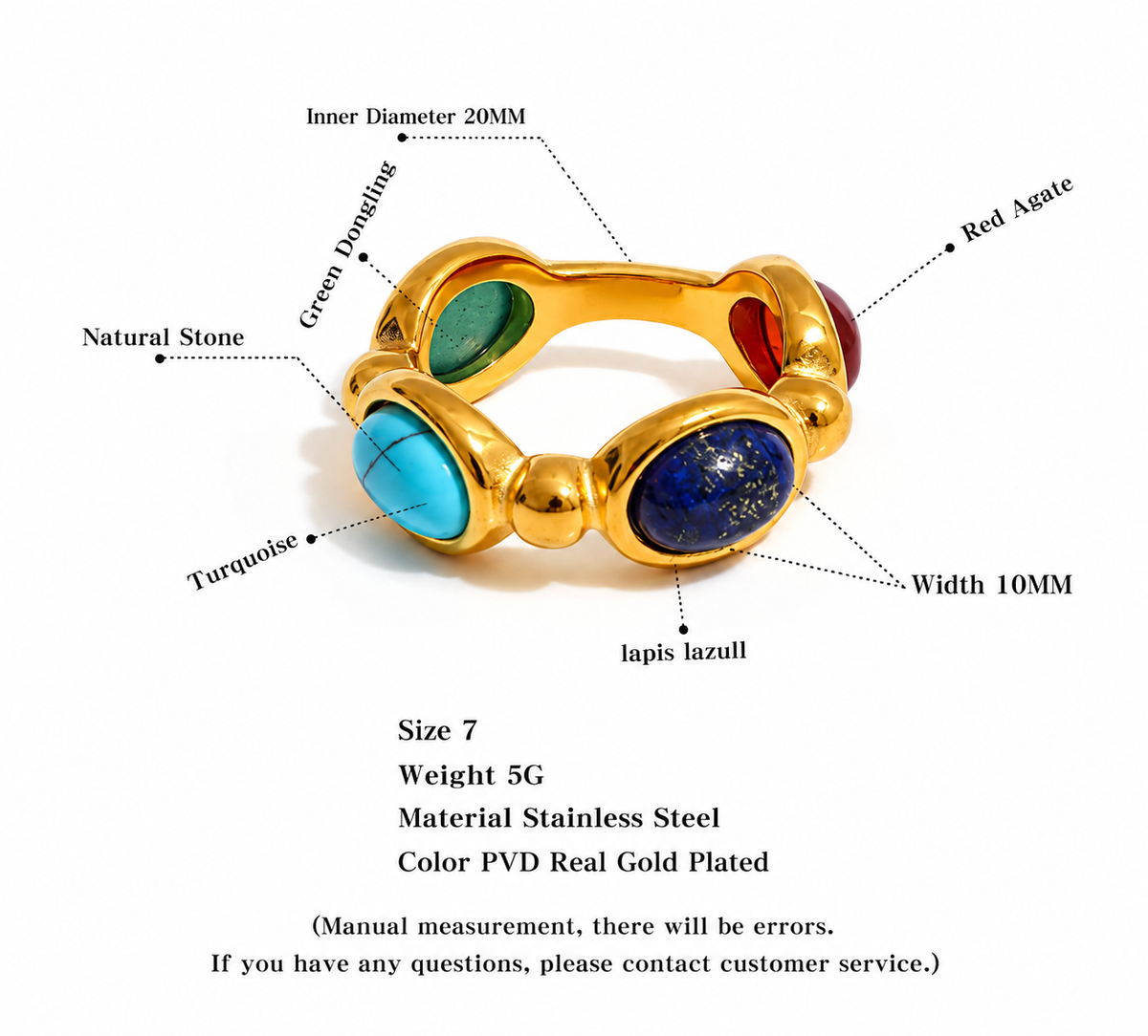 Allegra - Stone Ring