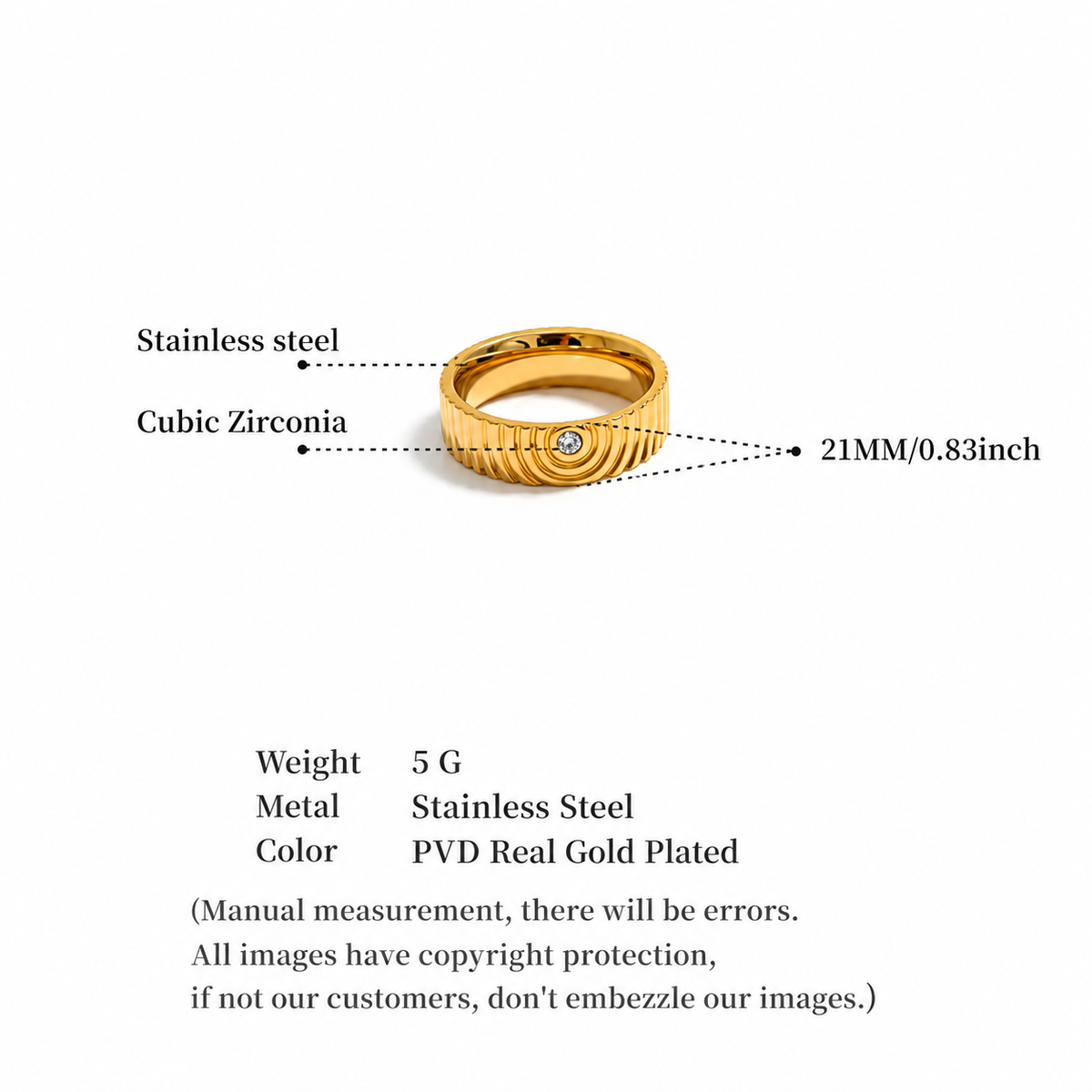 Tatiana - Zirconia Ring