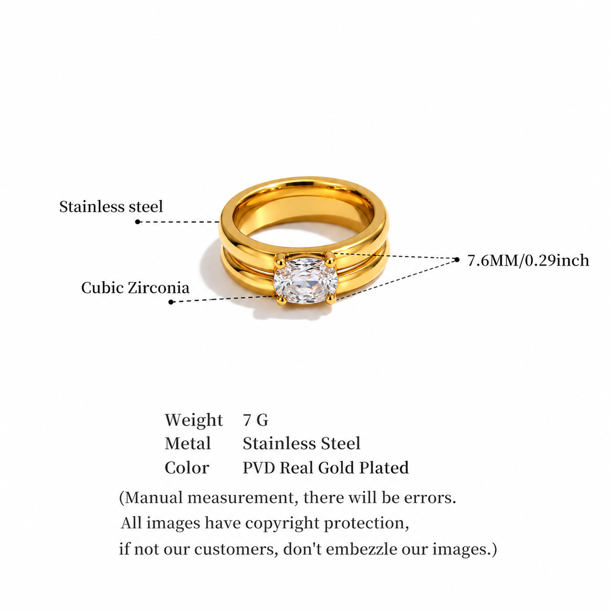 Monique - Zirconia Ring