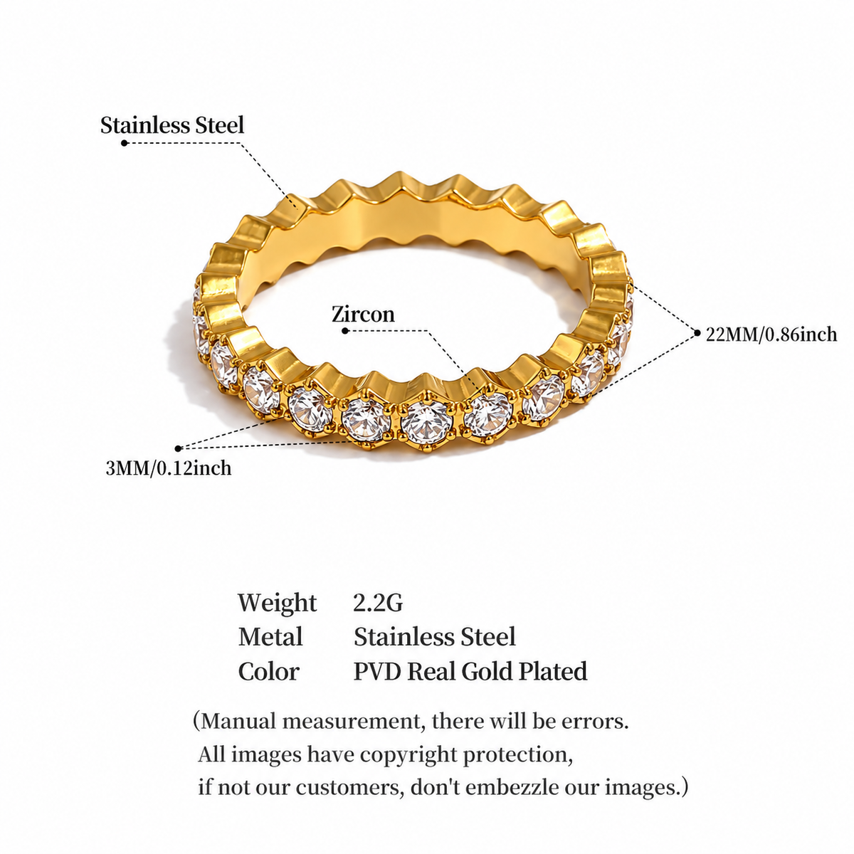 Jessamine - Zirconia Ring