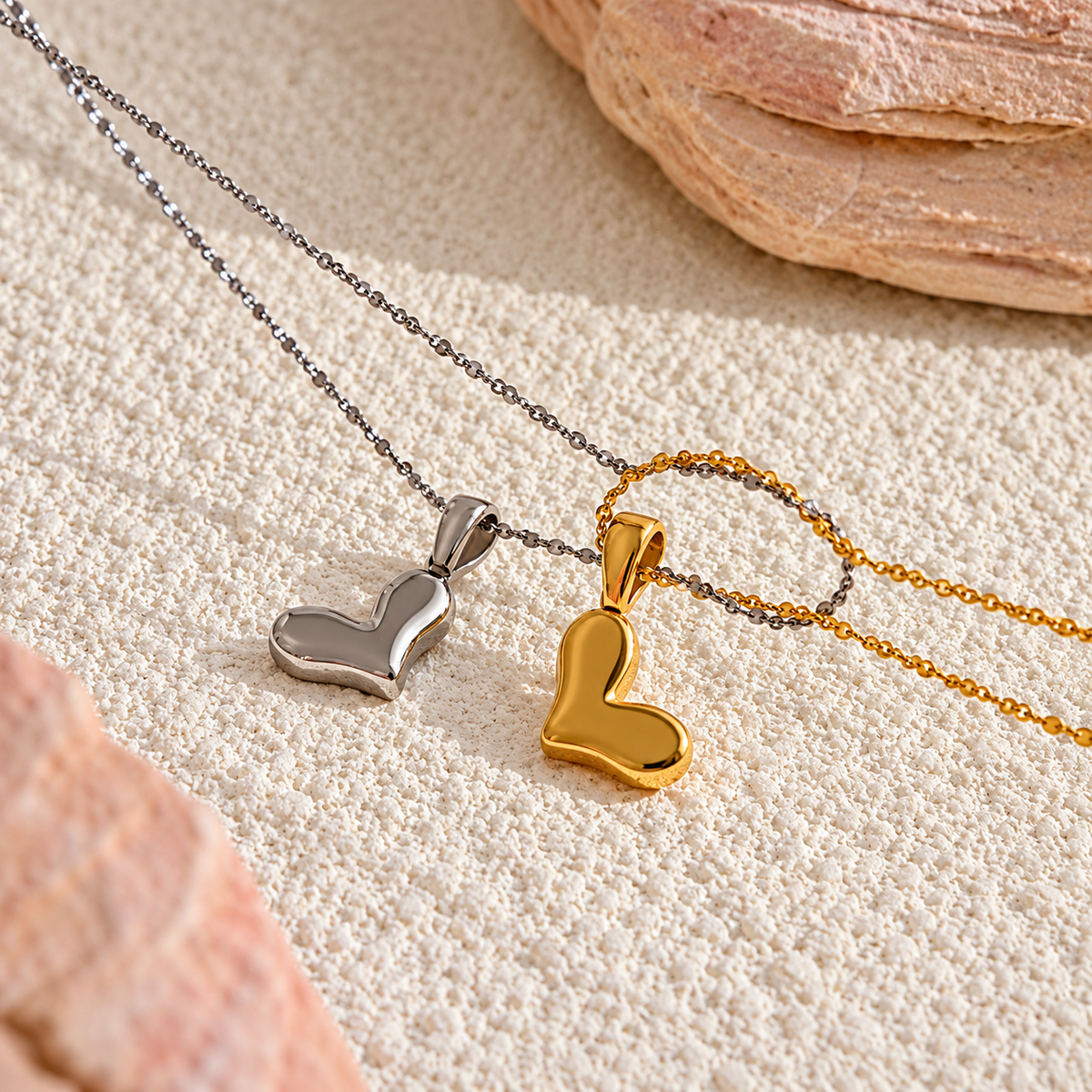 Flora - Heart Necklace