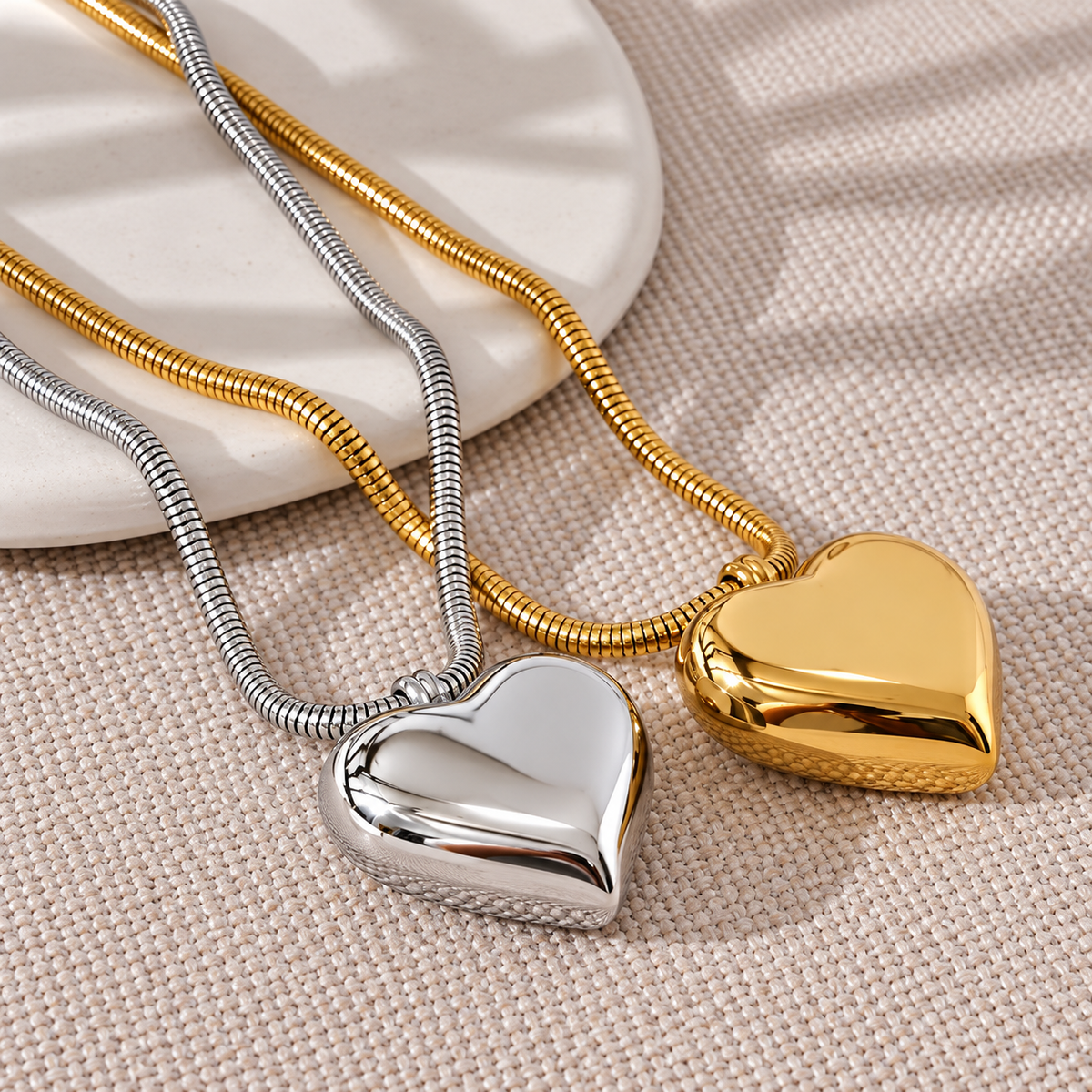 Juniper - Heart Necklace