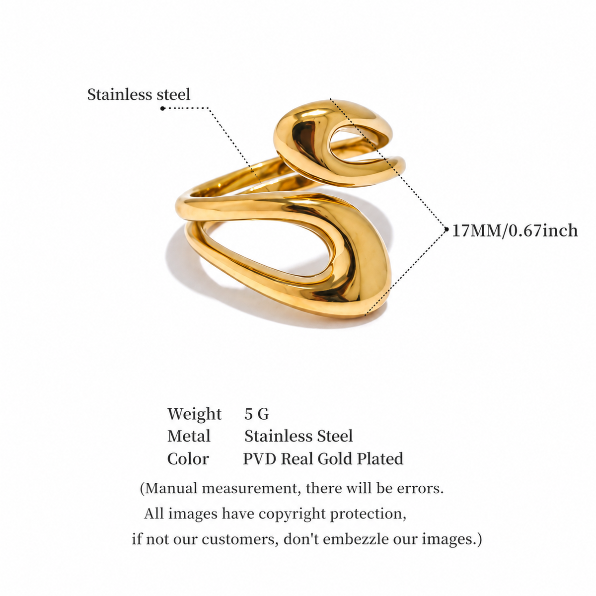 Quinn - Adjustable Ring