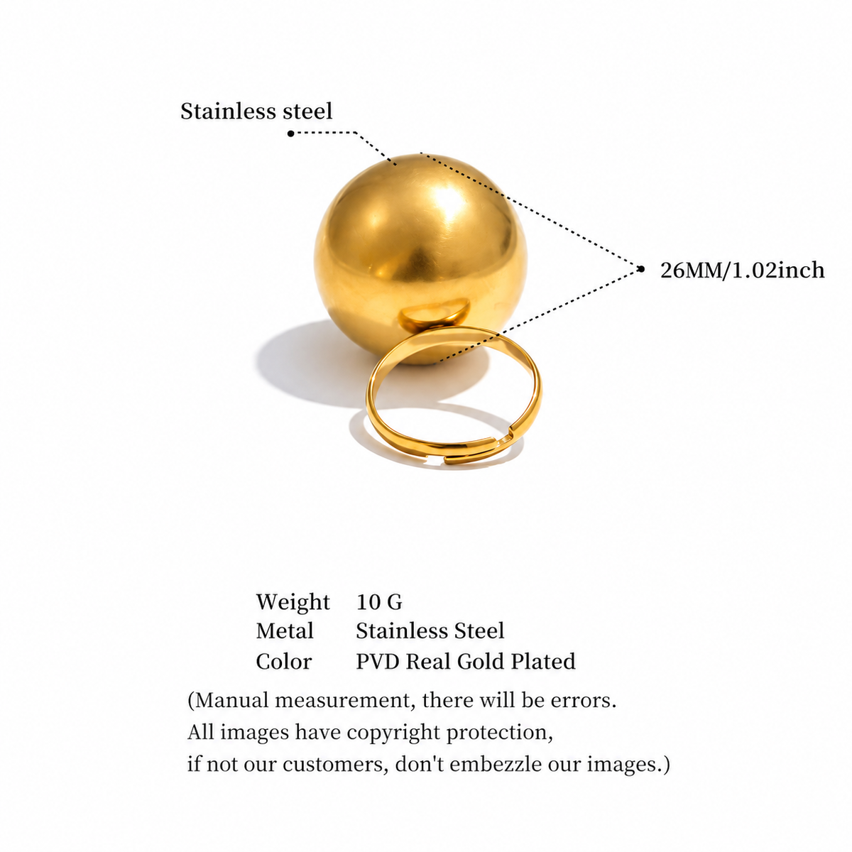 Clover - Adjustable Ring