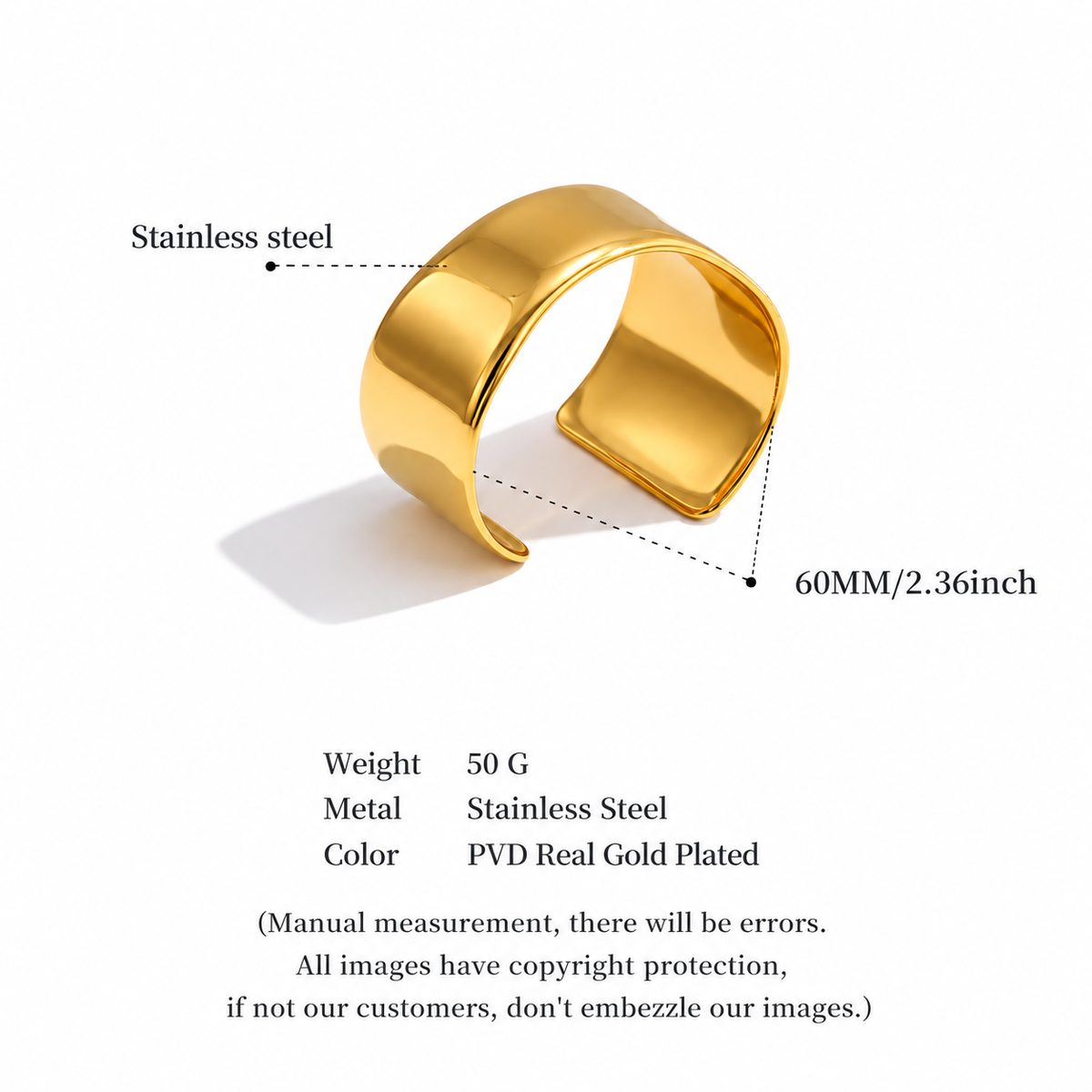 Zara - Cuff Bracelet