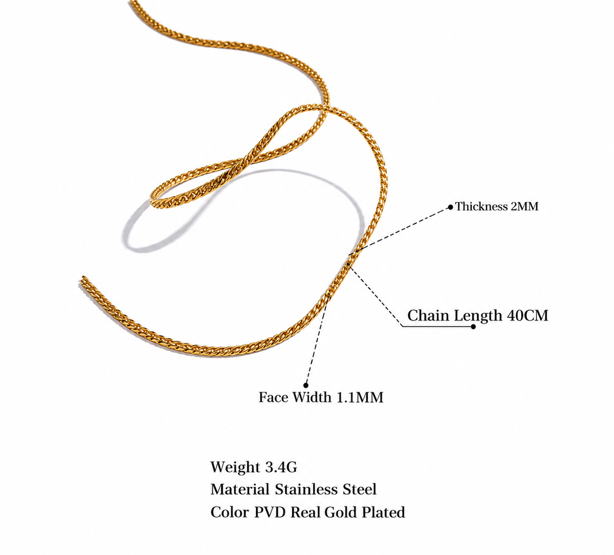 Ivy - Chain Necklace