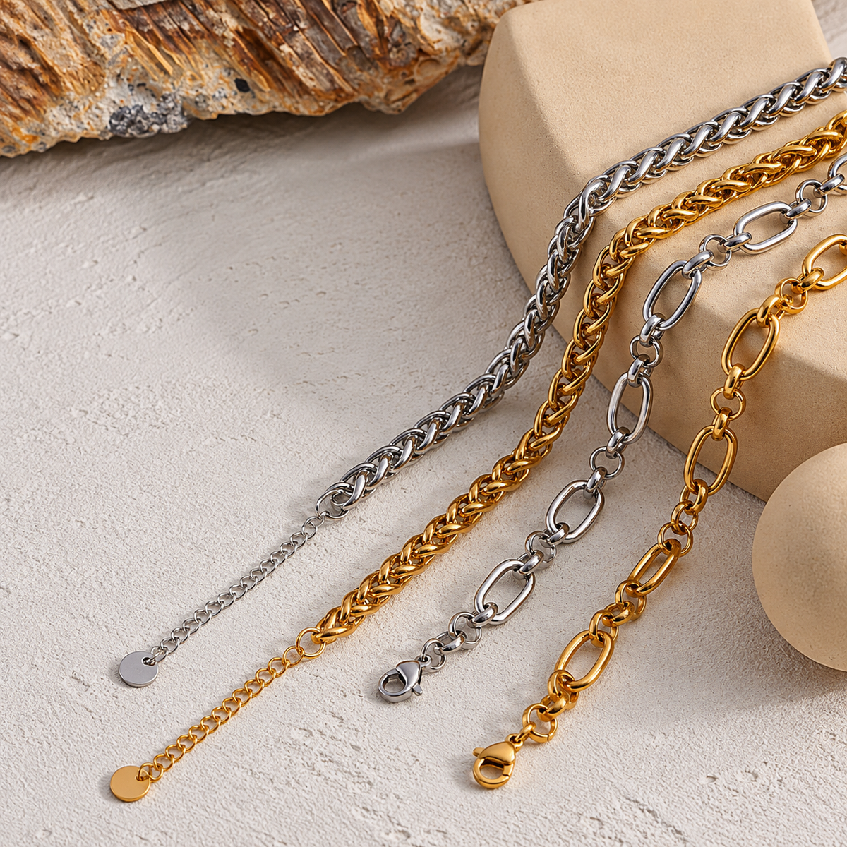 Rose - Chain Necklace
