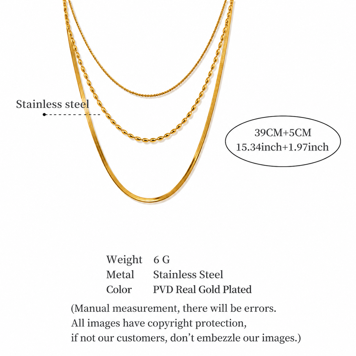 Rosemary - Multi Layer Necklace
