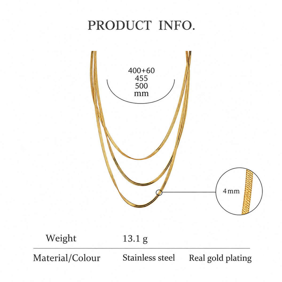 Isabelle II - Multi Layer Necklace