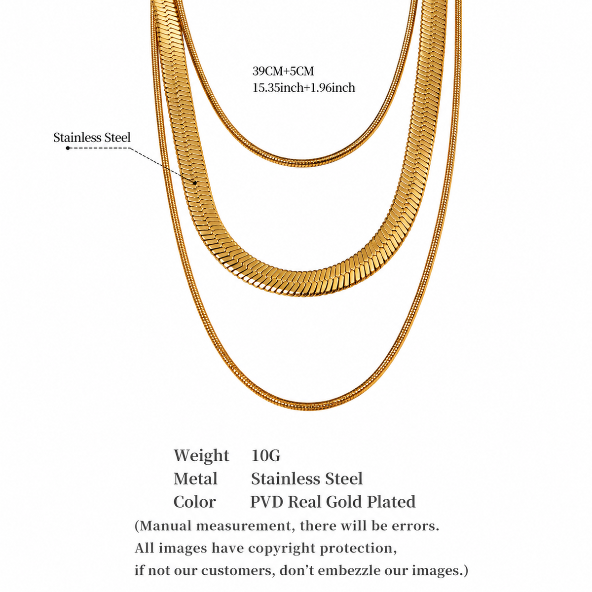 Madeleine II - Multi Layer Necklace