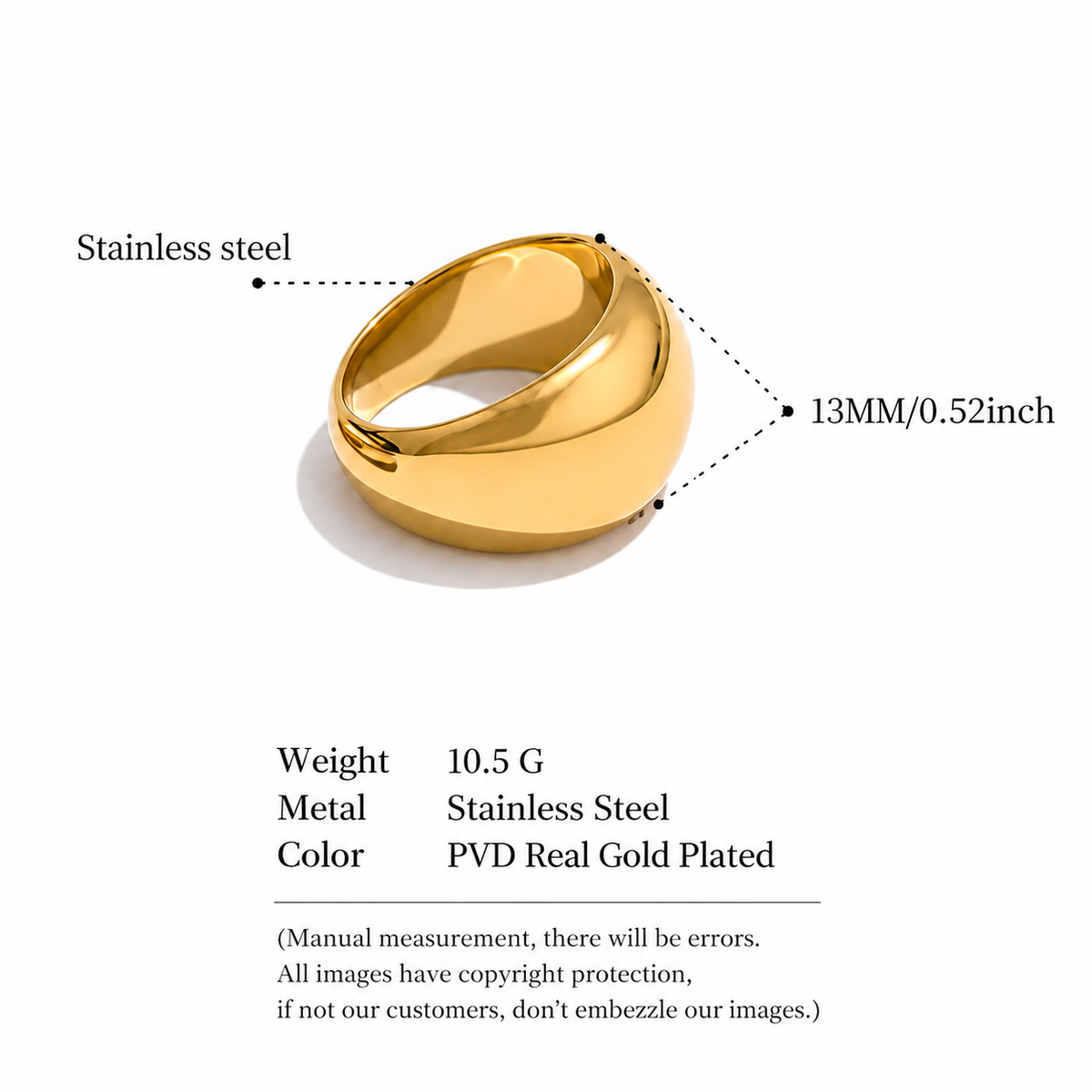 Tansy - Non-adjustable Ring