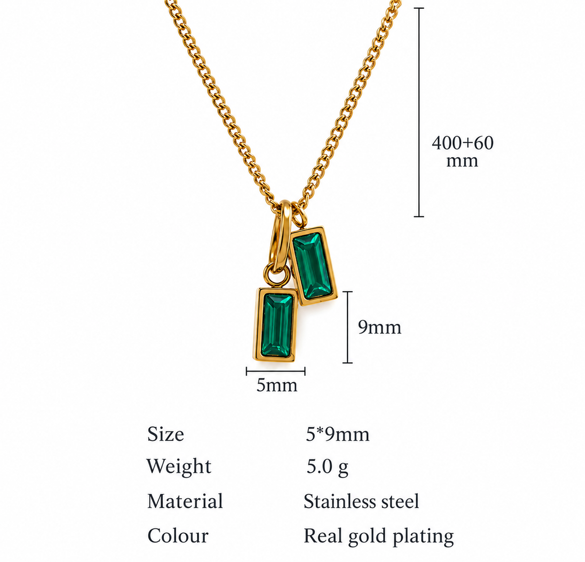 Emmeline - Zirconia Necklace