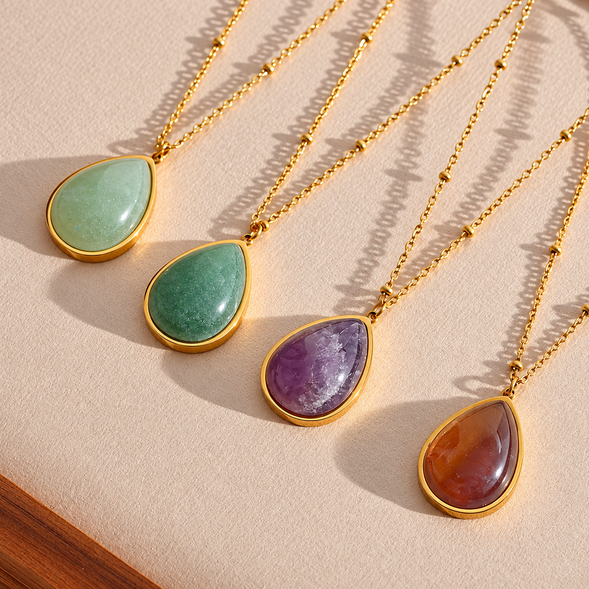 Hallie - Stone Necklace