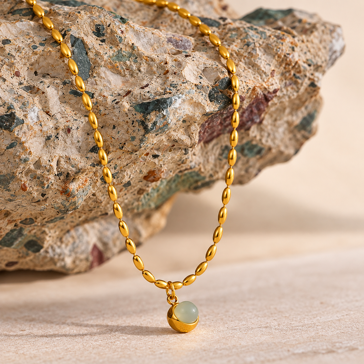 Iris - Stone Necklace