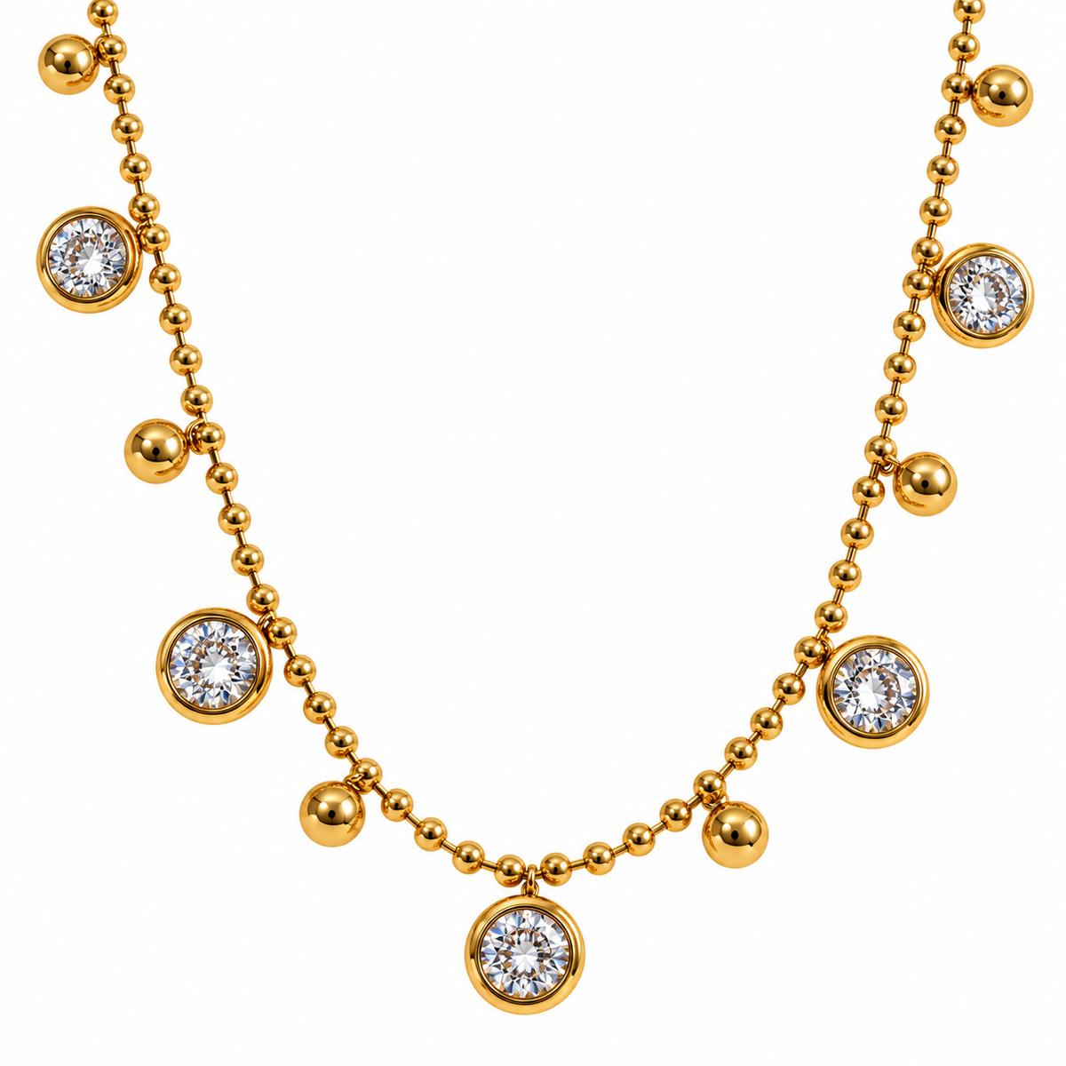 Cordelia - Zirconia Necklace