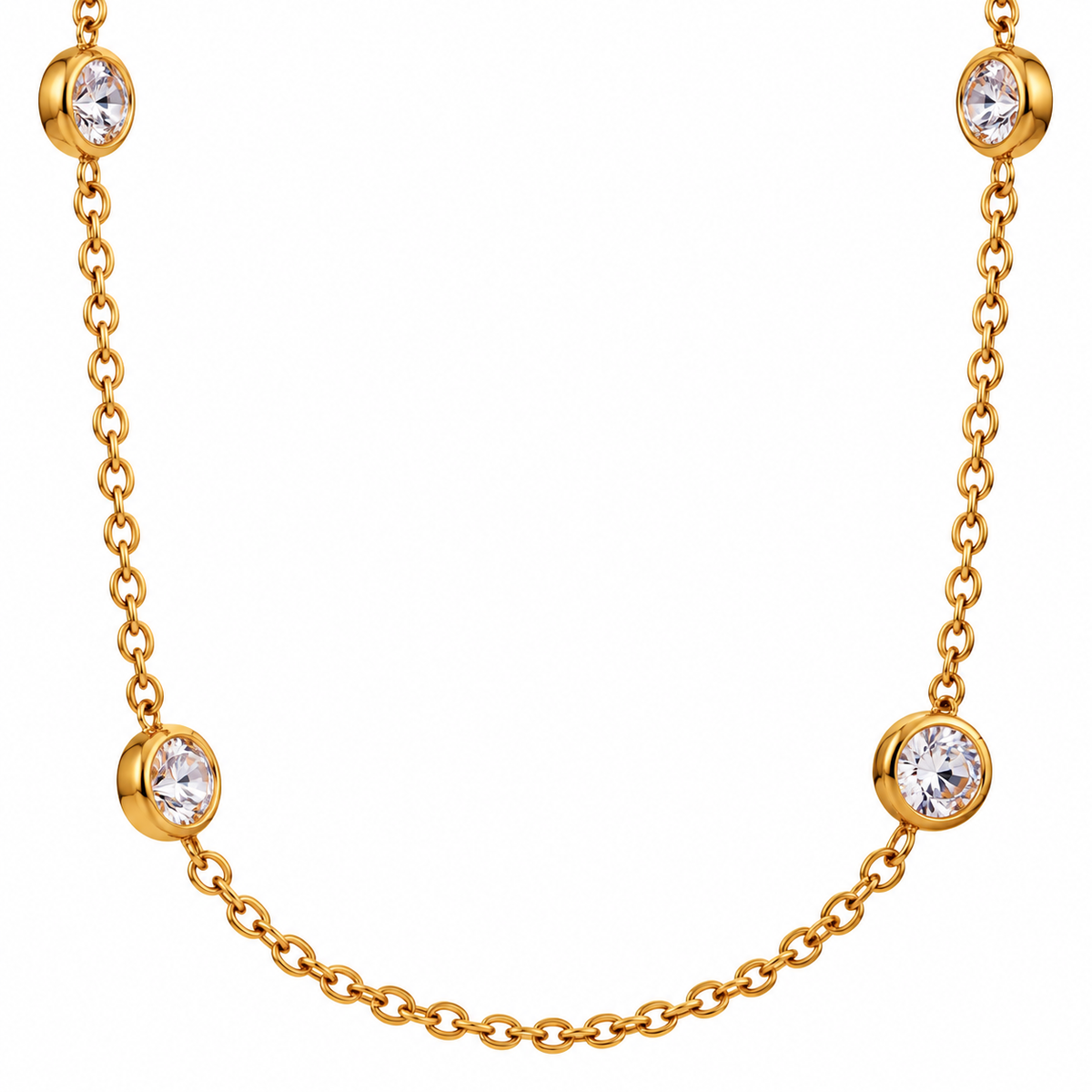 Glow - Zirconia Necklace