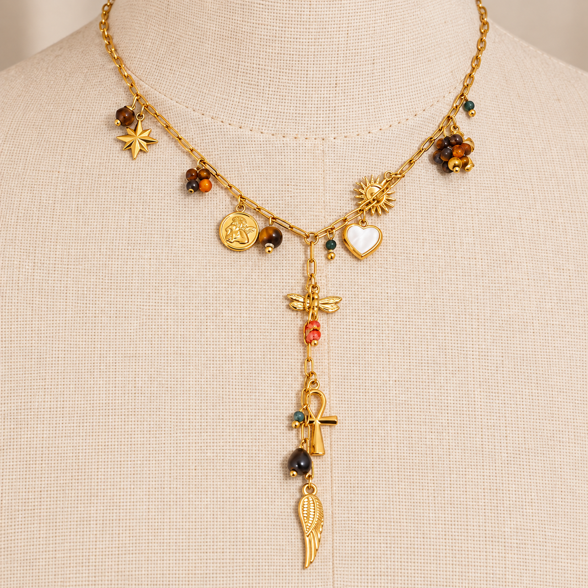 Poppy - Stone Necklace