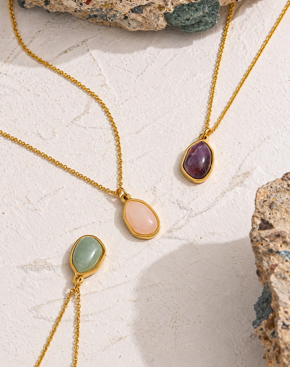 Lena - Stone Necklace