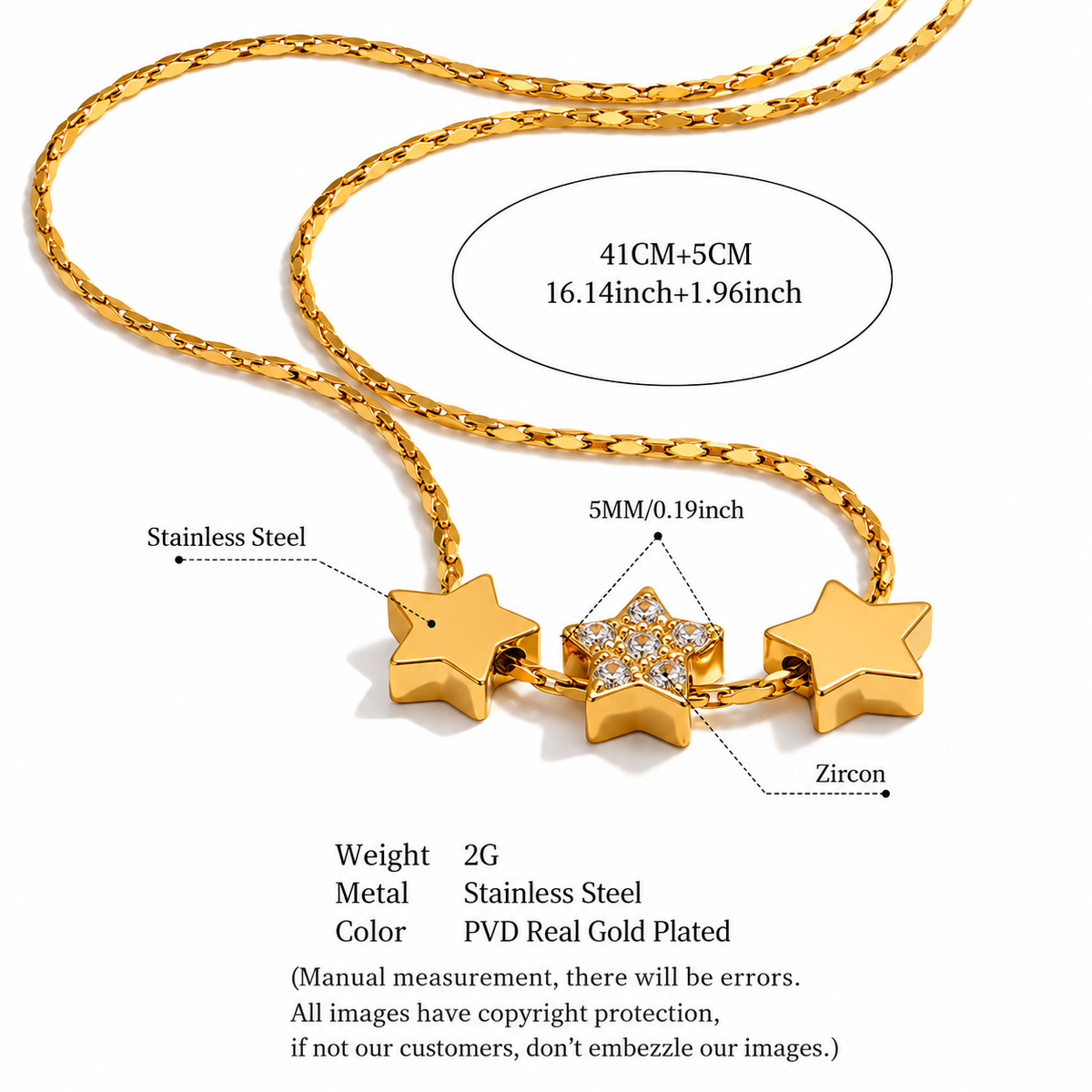Daphne - Zirconia Necklace