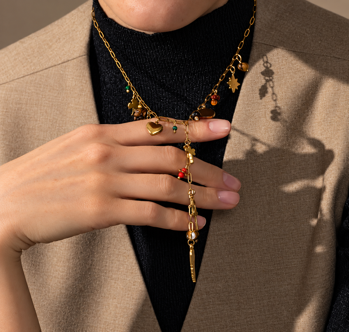 Poppy - Stone Necklace