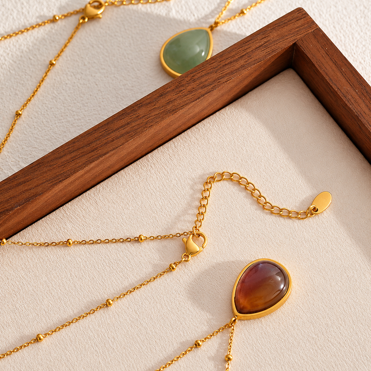 Hallie - Stone Necklace