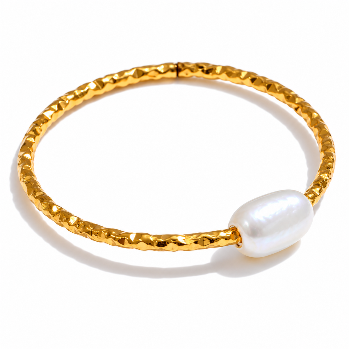 Elise - Pearls Shell Ring