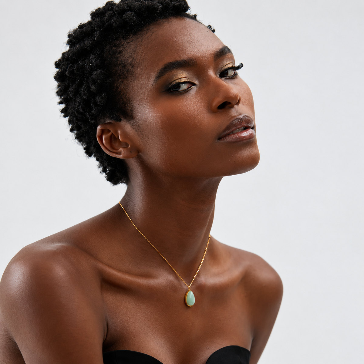 Hallie - Stone Necklace