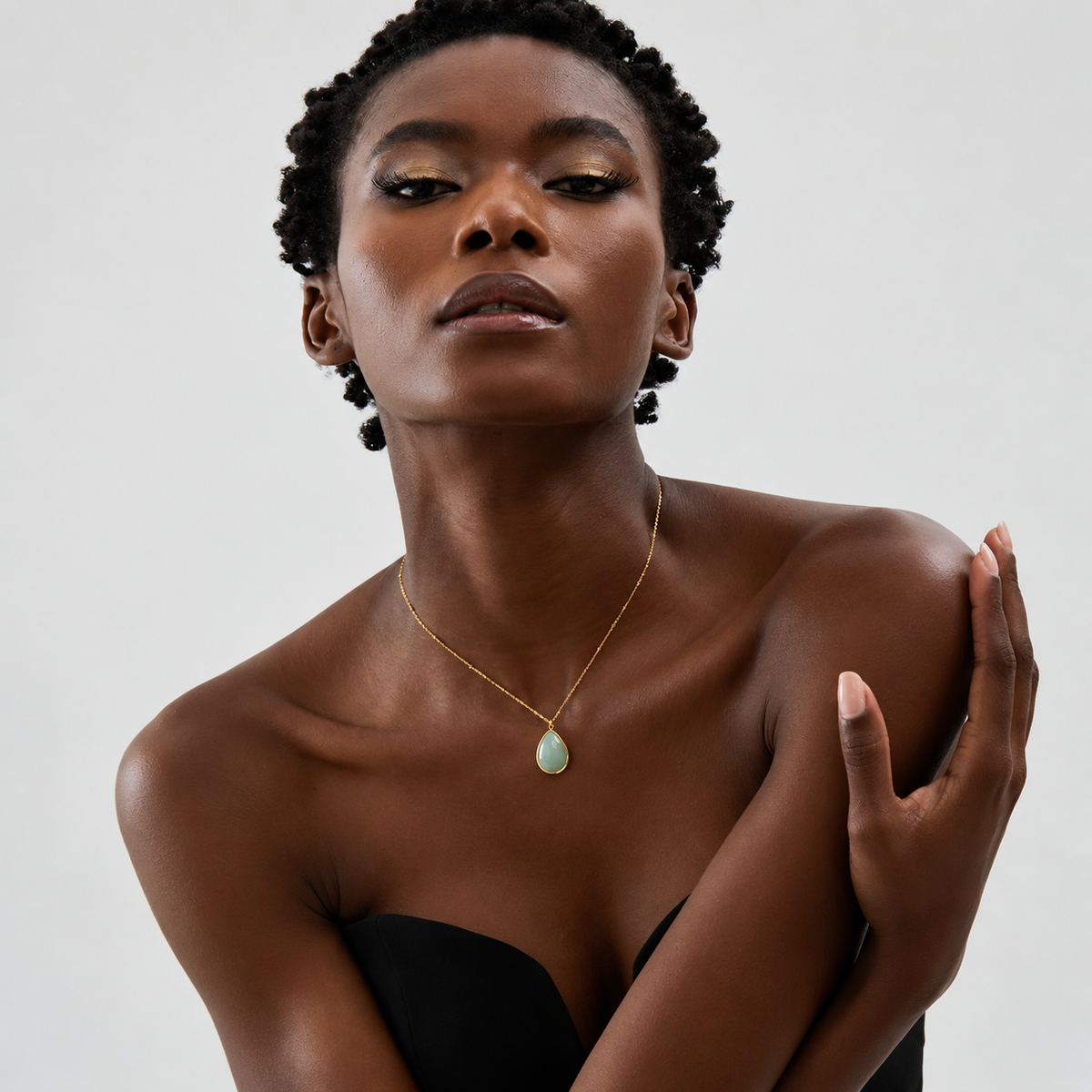 Hallie - Stone Necklace