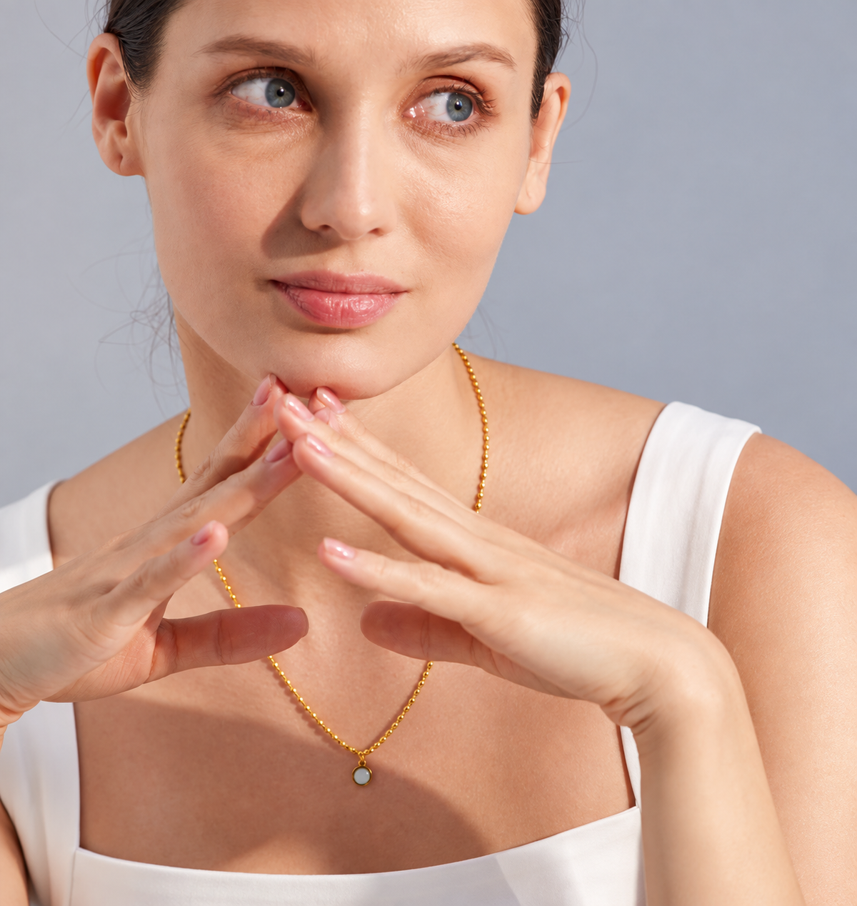Iris - Stone Necklace