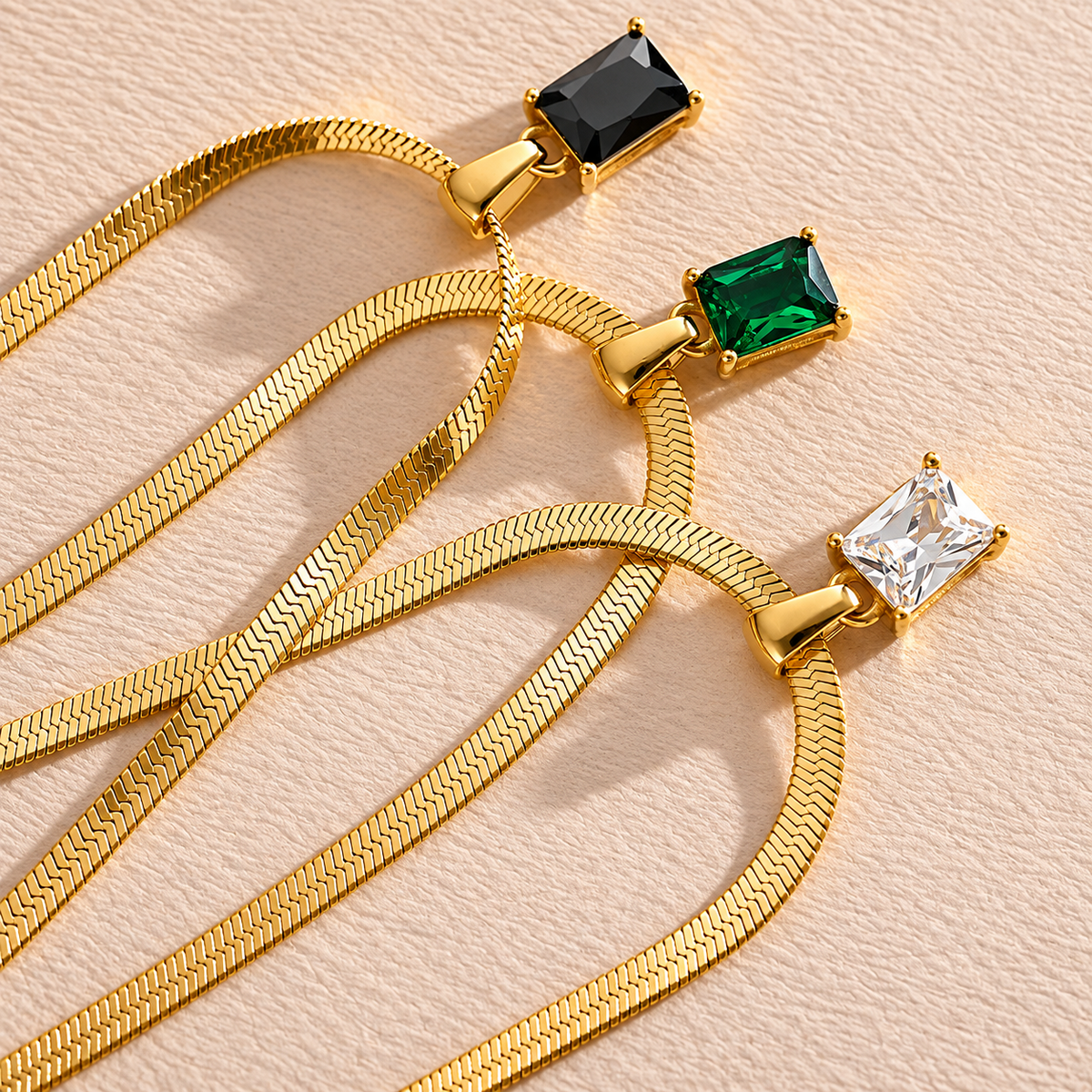 Esther II - Zirconia Necklace