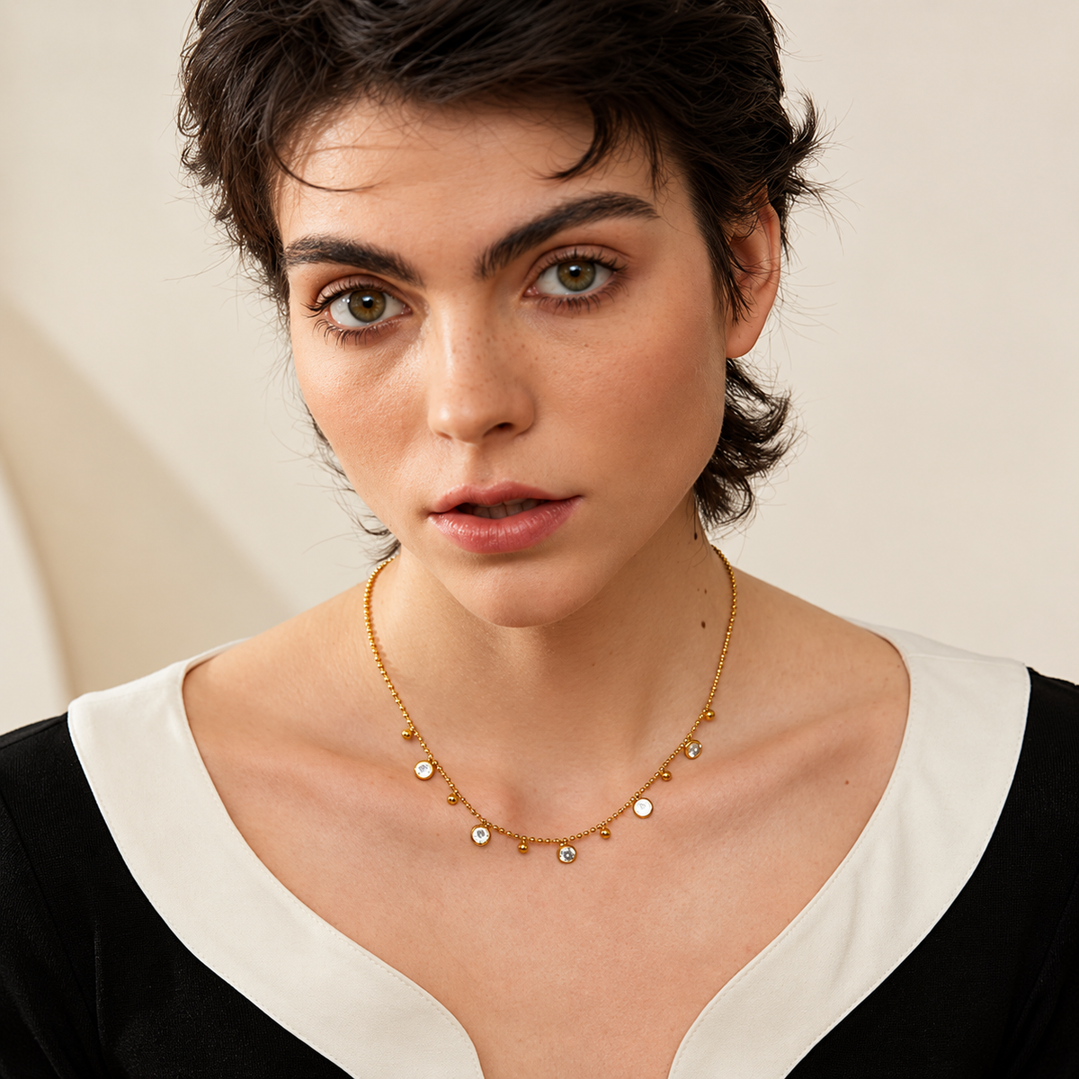 Cordelia - Zirconia Necklace
